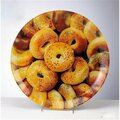 Eat-In Tools 12 in. Round Glass Bagel Plate, 3PK EA3188903